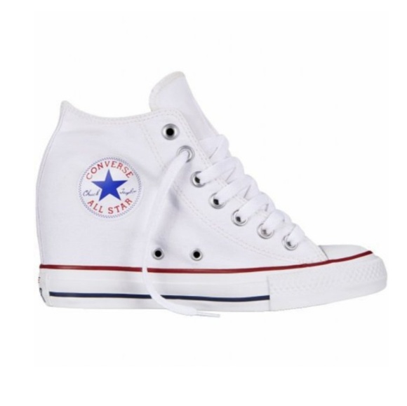 converse hidden wedge trainers